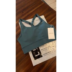 LSKD Accelerate Sports Bra Transformative Teal Size Medium NEW NWT